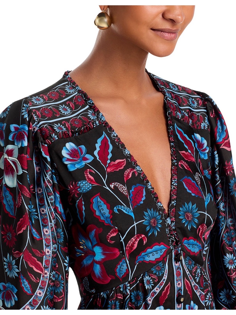 FARM Rio Marcelle Long Sleeve Dress - Picture 3 of 5